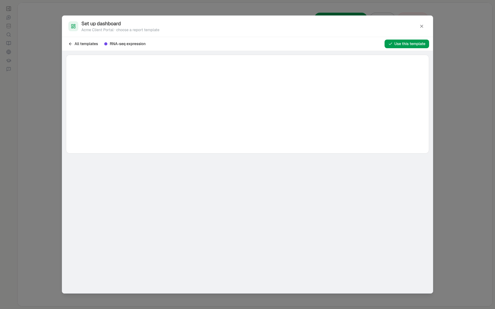 Full-size preview of the RNA-seq expression template