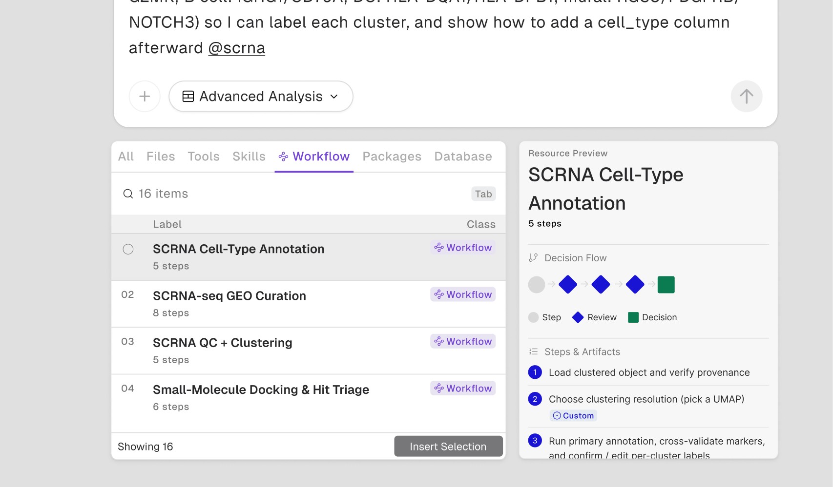 2. Confirm cell-type labels against marker evidence